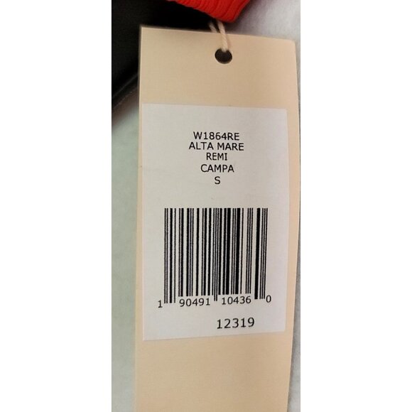 Eberjey Alta Mare Remi Campa Small Red Bikini Top Adjustable Straps - Picture 3 of 6